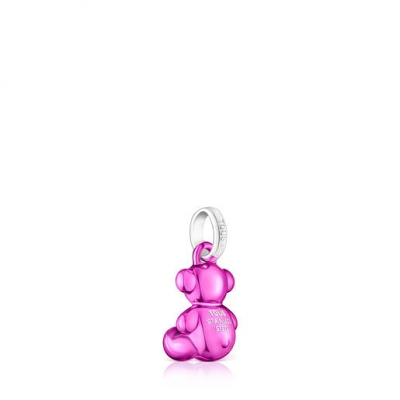 Tous Small Bold Bear Steel Anhänger Rosa | Österreich-EOCVDU706