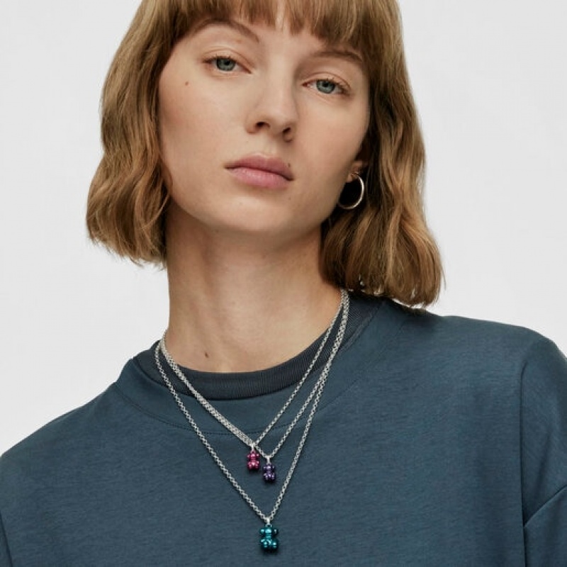 Tous Small Bold Bear Steel Anhänger Rosa | Österreich-EOCVDU706