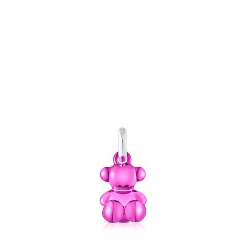 Tous Small Bold Bear Steel Anhänger Rosa | Österreich-EOCVDU706