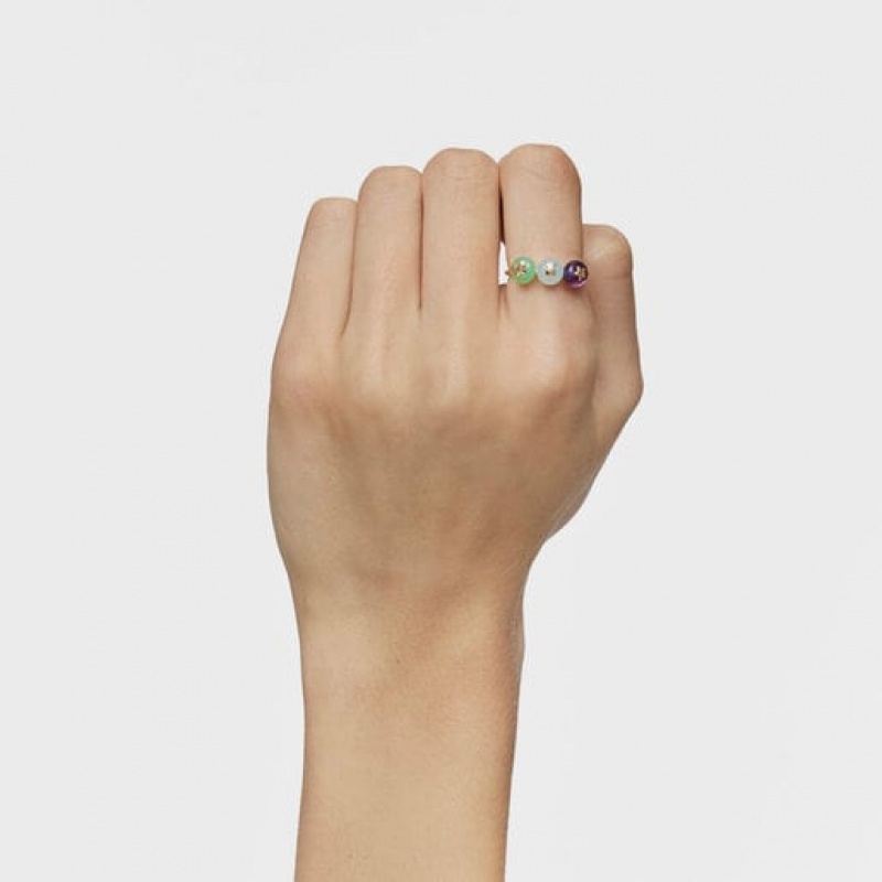 Tous Small Gemstones Balloon Ring Gold | Österreich-OLRHBE539