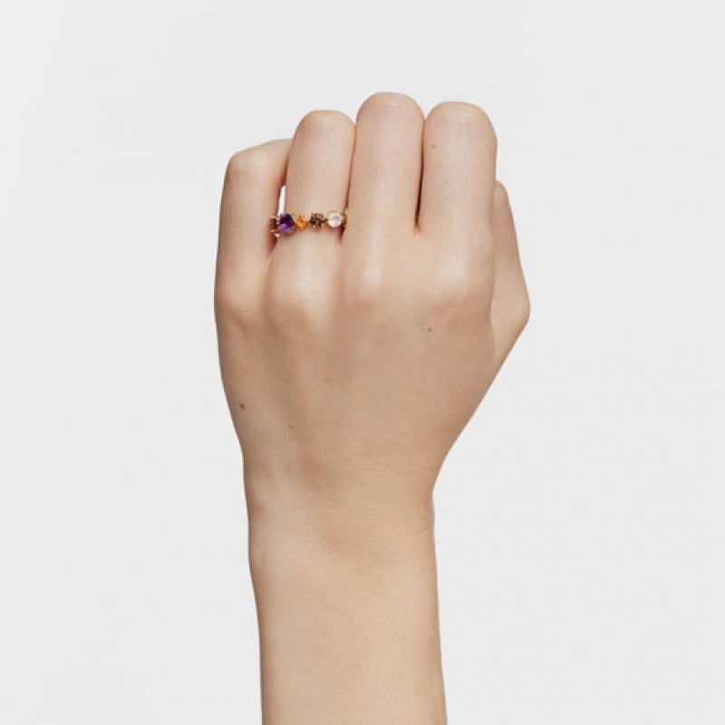 Tous Small Gemstones Sugar Party Ring Gold | Österreich-CONSBR749