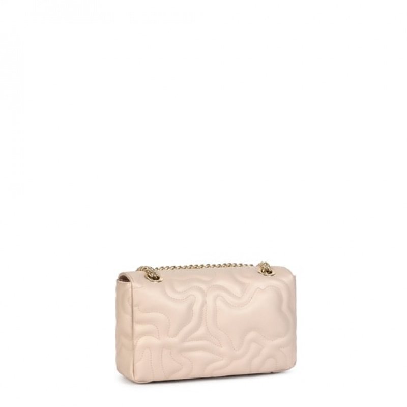 Tous Small Kaos Dream With Flap Umhängetasche Beige | Österreich-LFKPIC829