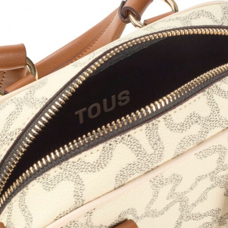 Tous Small Kaos Icon Reisetasche Beige | Österreich-YUHXLC398
