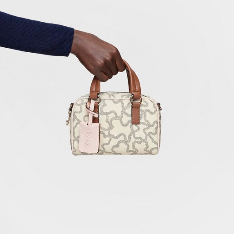 Tous Small Kaos Icon Reisetasche Beige | Österreich-YUHXLC398