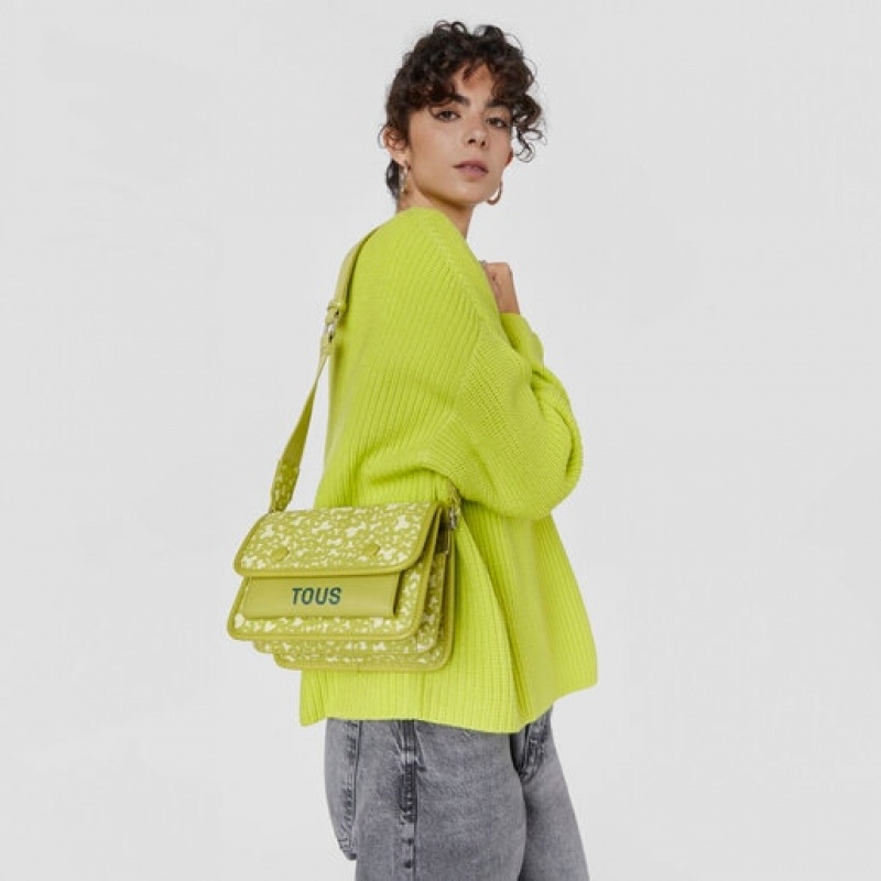 Tous Small Kaos Mini Evolution Audree Umhängetasche Hellgrün | Österreich-GCIZQH079
