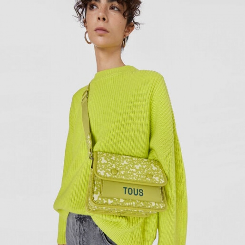 Tous Small Kaos Mini Evolution Audree Umhängetasche Hellgrün | Österreich-GCIZQH079