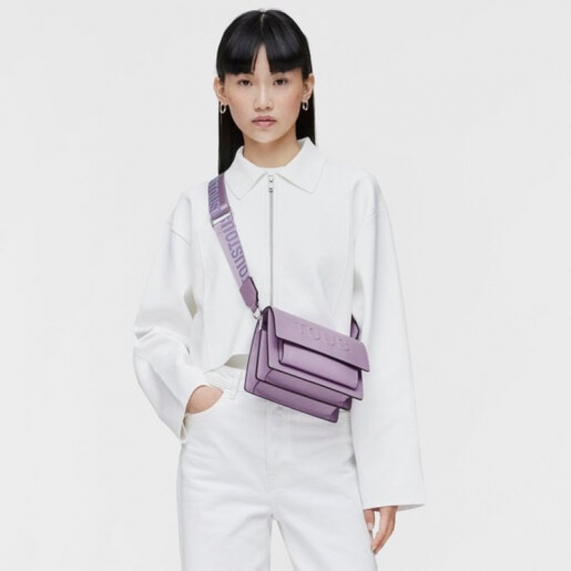 Tous Small La Rue New Audree Umhängetasche Lilac | Österreich-FYQNRV407