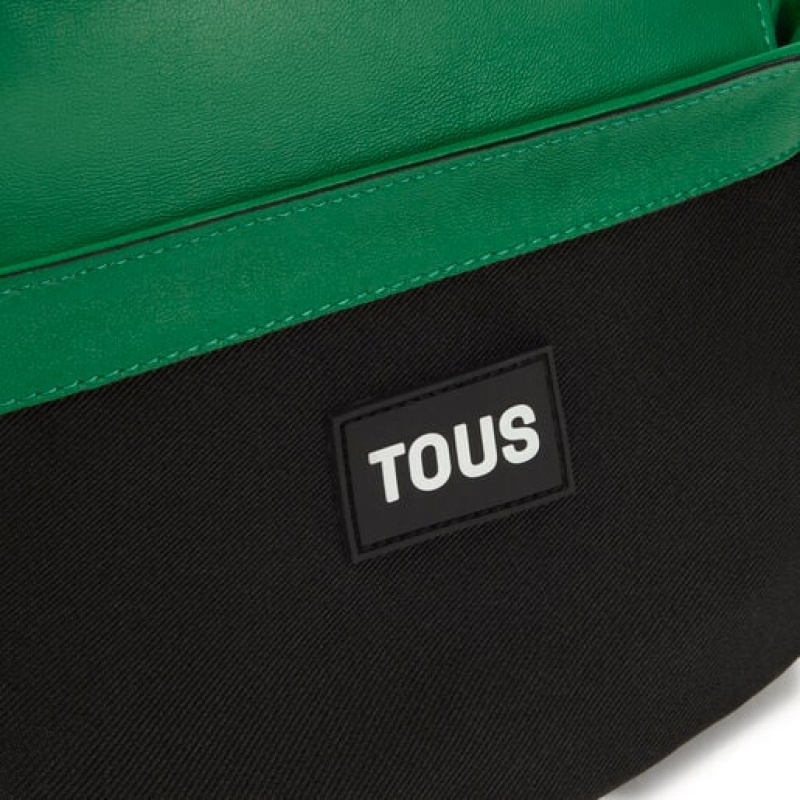 Tous Small Leder Bold Bear Umhängetasche Grün | Österreich-GVMLZY230