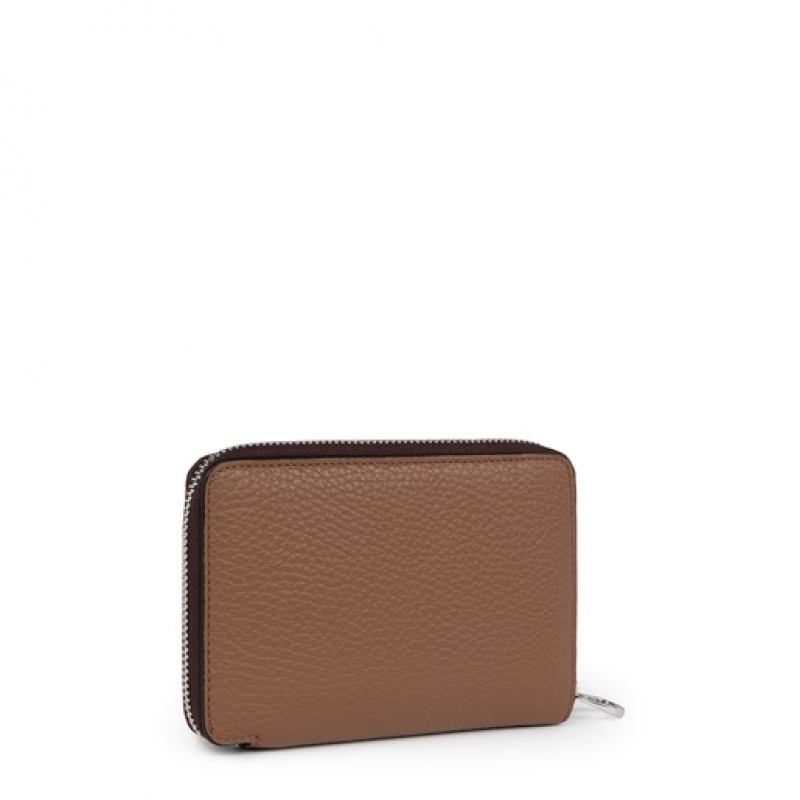 Tous Small Leder New Leissa Geldbörse Braun | Österreich-QZVFNG280