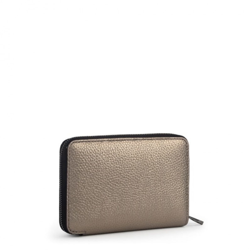 Tous Small Leder New Leissa Geldbörse Metal | Österreich-CNMVHA743