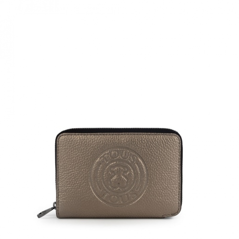 Tous Small Leder New Leissa Geldbörse Metal | Österreich-CNMVHA743
