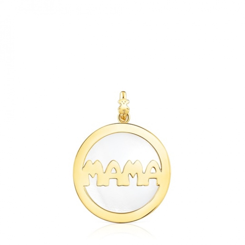 Tous Small Mama Anhänger Gold | Österreich-SDHIXR659