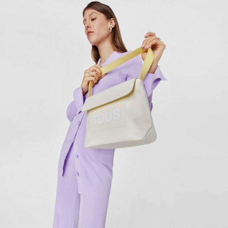 Tous Small Maya Schultertasche Weiß | Österreich-NHBRXQ301