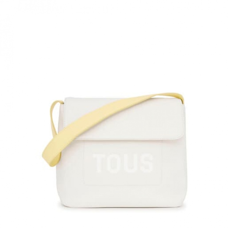 Tous Small Maya Schultertasche Weiß | Österreich-NHBRXQ301