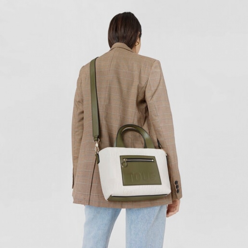 Tous Small Nanda Tragetasche Khaki | Österreich-PTVARG036