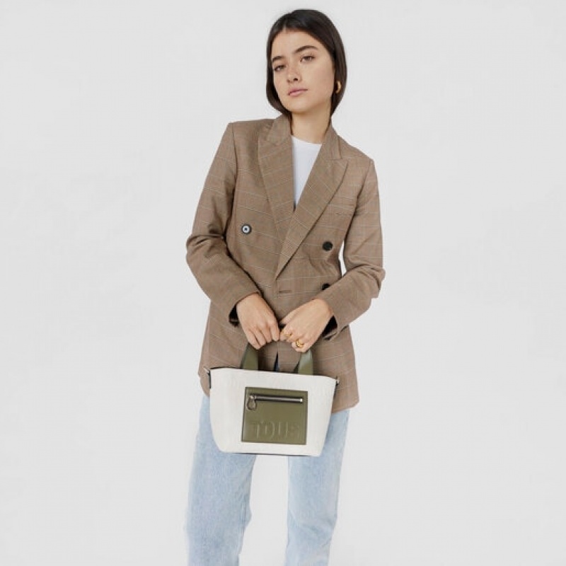 Tous Small Nanda Tragetasche Khaki | Österreich-PTVARG036