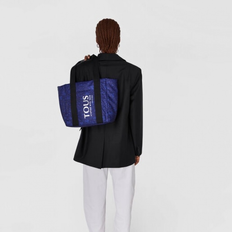 Tous Small Nylon Kaos Mini Evolution Tragetasche Lila | Österreich-KRODXA328