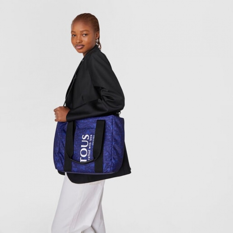 Tous Small Nylon Kaos Mini Evolution Tragetasche Lila | Österreich-KRODXA328