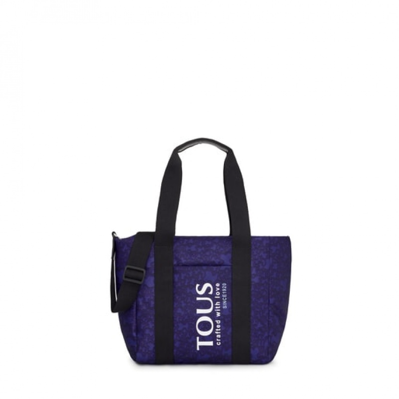 Tous Small Nylon Kaos Mini Evolution Tragetasche Lila | Österreich-KRODXA328