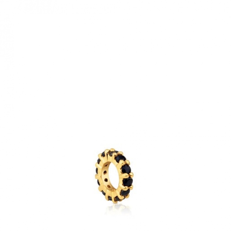 Tous Small Shield With Spinels Anhänger Gold | Österreich-MUESLN084