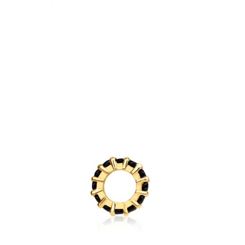 Tous Small Shield With Spinels Anhänger Gold | Österreich-MUESLN084