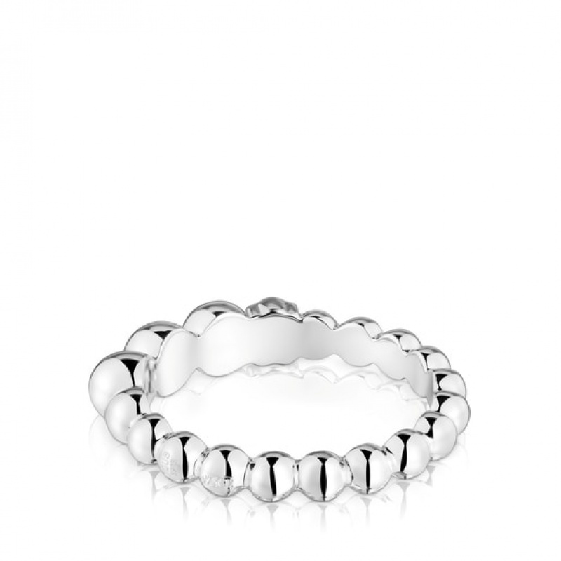 Tous Small Sugar Party Ring Silber | Österreich-MLKVPE179
