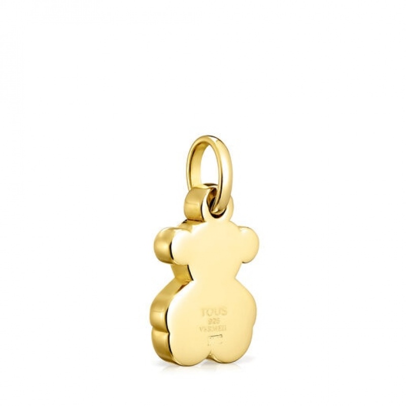 Tous Small Sweet Dolls Bear Anhänger Gold | Österreich-JNIADB143