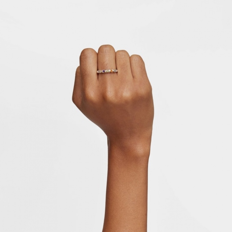 Tous Small Two-tone Gemstones Sugar Party Ring Silber | Österreich-BSHMRK163
