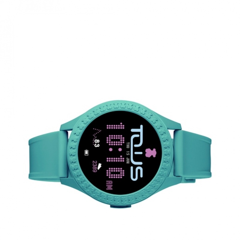 Tous Smarteen Connect With Silikon Riemen Uhren Blau | Österreich-HMYXOE357