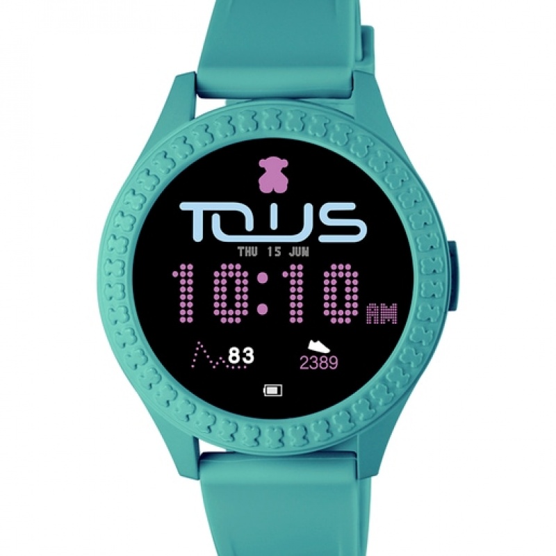 Tous Smarteen Connect With Silikon Riemen Uhren Blau | Österreich-HMYXOE357