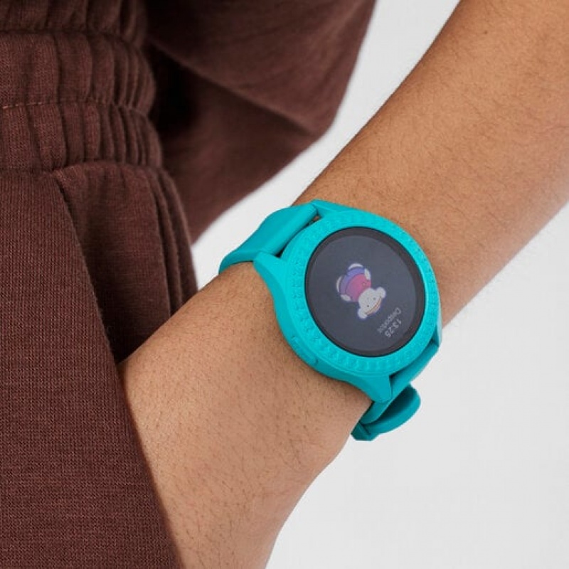 Tous Smarteen Connect With Silikon Riemen Uhren Blau | Österreich-HMYXOE357