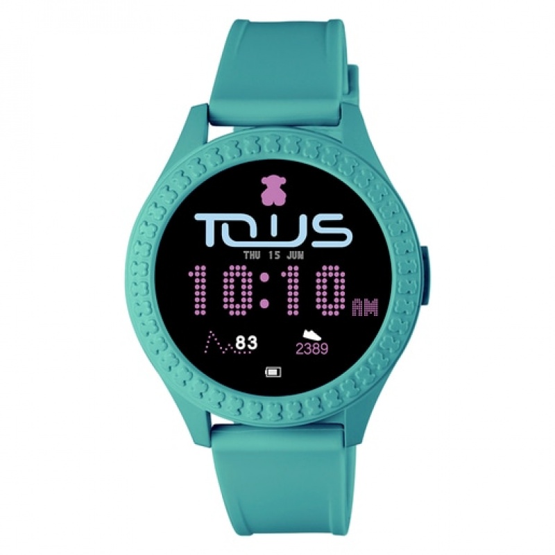 Tous Smarteen Connect With Silikon Riemen Uhren Blau | Österreich-HMYXOE357