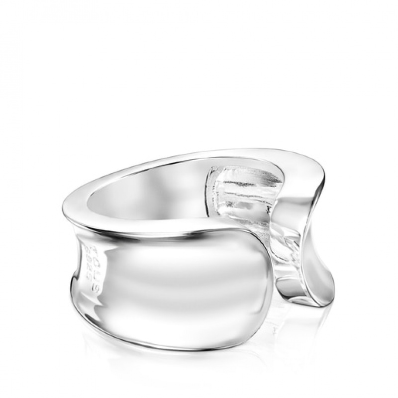 Tous Smooth Basics Open Ring Silber | Österreich-NVBEAZ072
