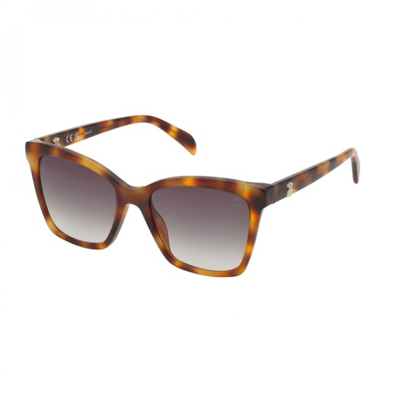 Tous Square Bear Sonnenbrille Braun | Österreich-JWRGIC052