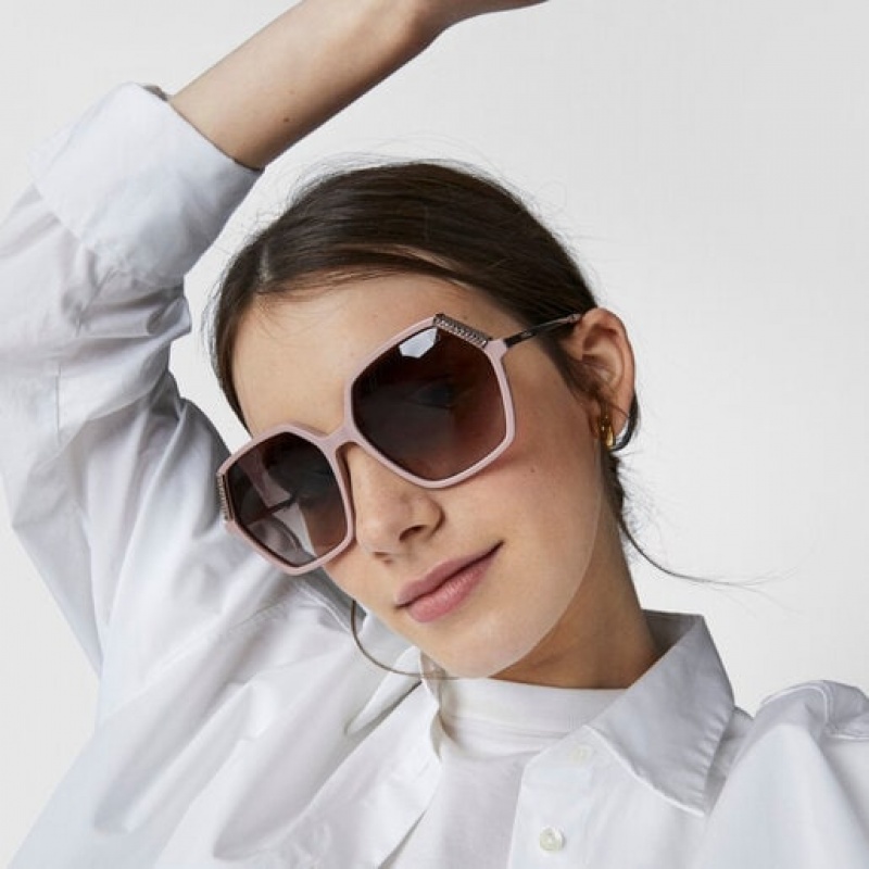 Tous Square Bear Sonnenbrille Rosa | Österreich-TRBVKS832