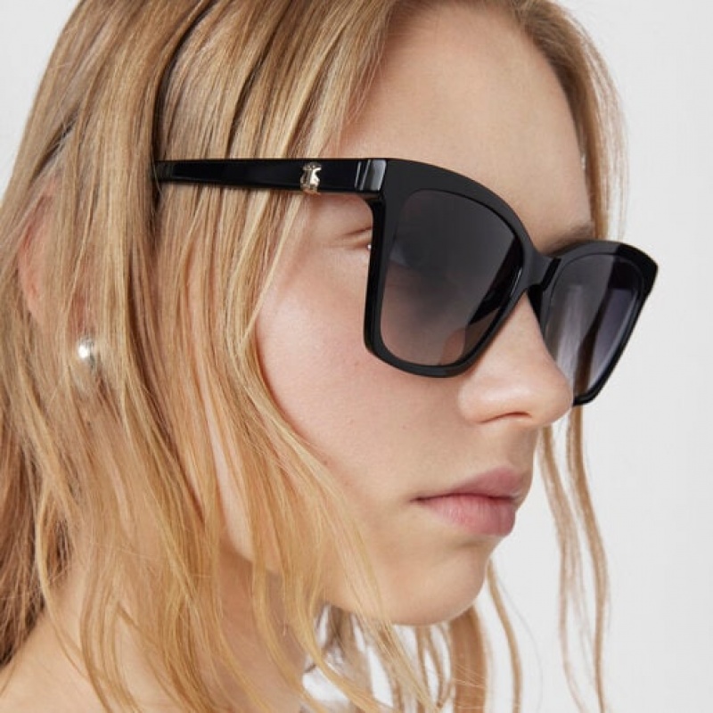 Tous Square Bear Sonnenbrille Schwarz | Österreich-OFUVDP340