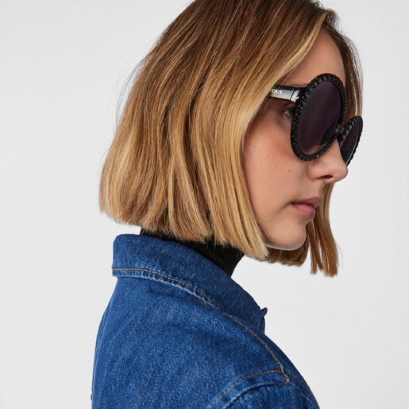 Tous Square Bear Sonnenbrille Schwarz | Österreich-UZNFWE051
