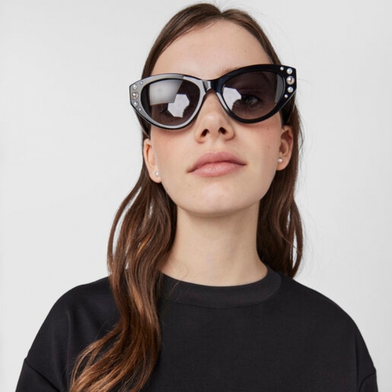 Tous Square Bear Sonnenbrille Schwarz | Österreich-MXULVH976