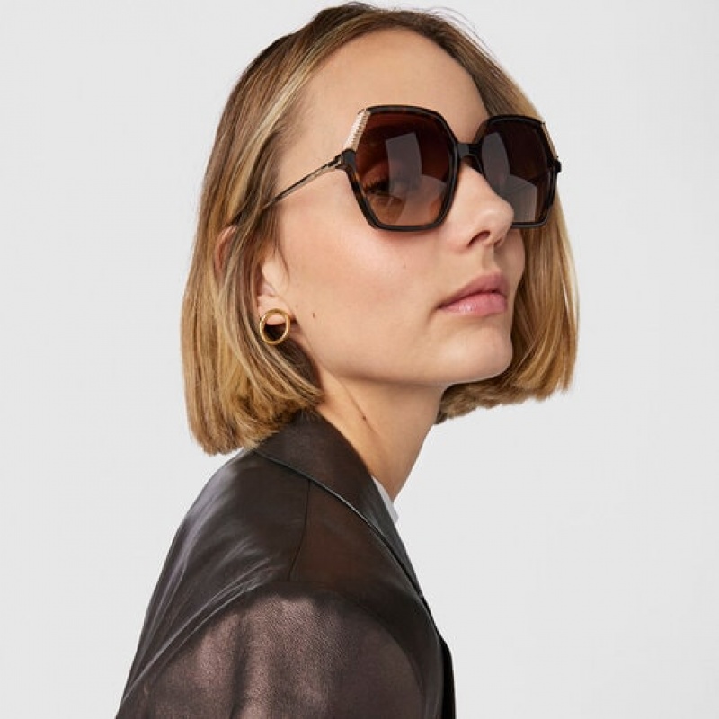 Tous Square Bear Sonnenbrille Schwarz | Österreich-HLBYIO685