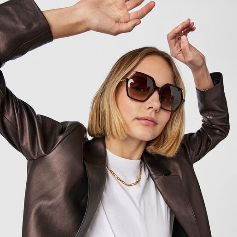 Tous Square Bear Sonnenbrille Schwarz | Österreich-HLBYIO685