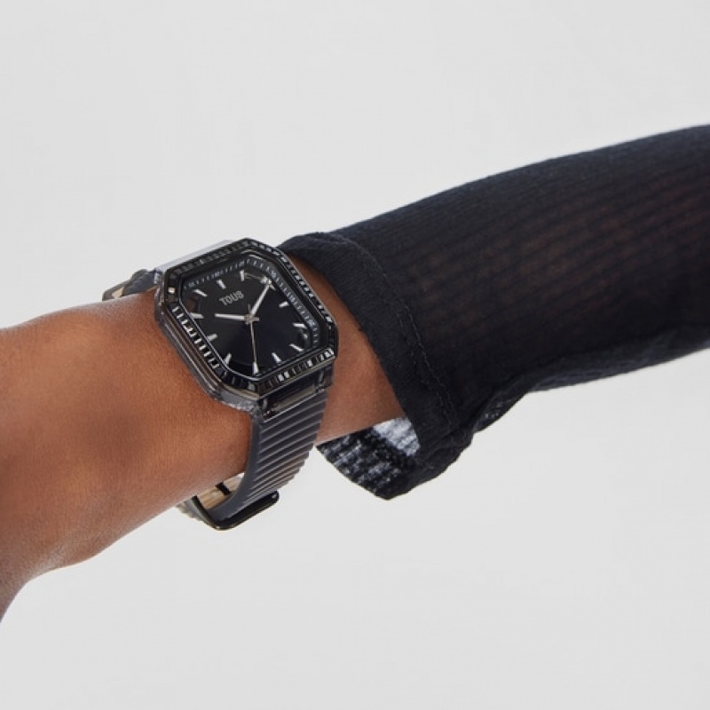 Tous Steel Analogue With Zirconias Gleam Fresh Uhren Olivgrün | Österreich-PWRVZX576