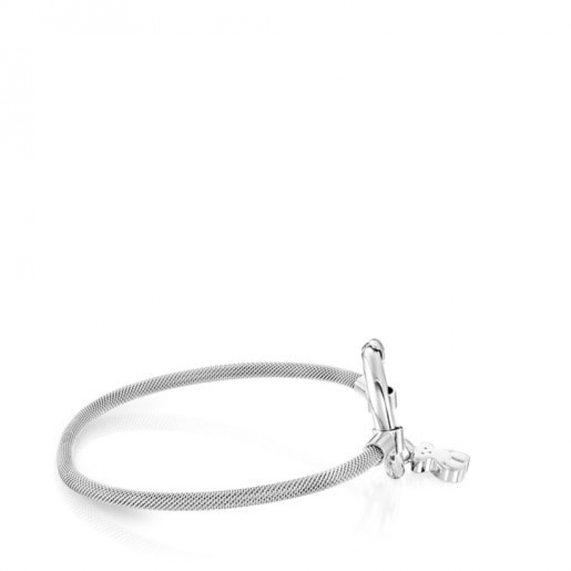 Tous Steel Hold Armband Silber | Österreich-IKRYAD862