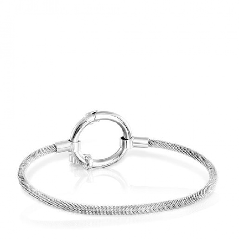 Tous Steel Hold Armband Silber | Österreich-IKRYAD862