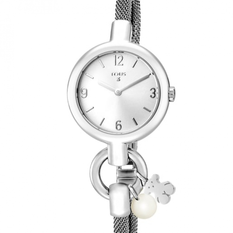 Tous Steel Hold Charms Uhren Silber | Österreich-SGZNLR374