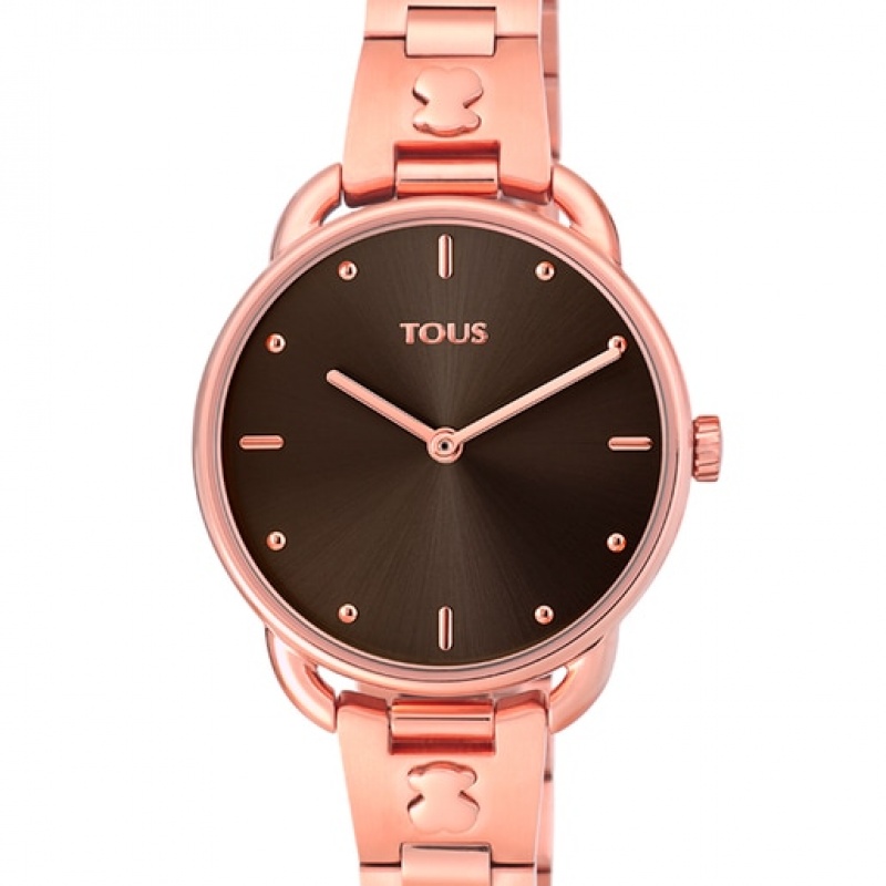 Tous Steel Let Bracelet With Dial Uhren Rosa Gold | Österreich-YBRDNV246