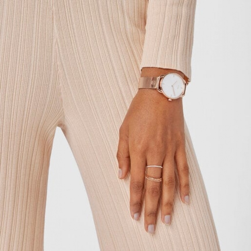 Tous Steel Let Mesh Uhren Rosa Gold | Österreich-CLVAUT710