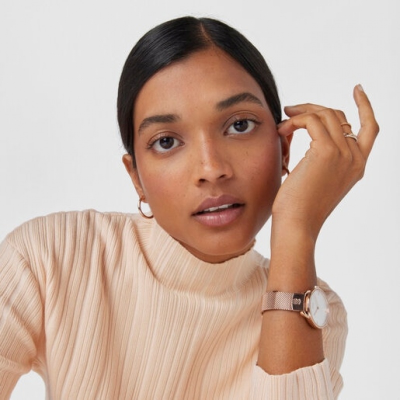 Tous Steel Let Mesh Uhren Rosa Gold | Österreich-CLVAUT710