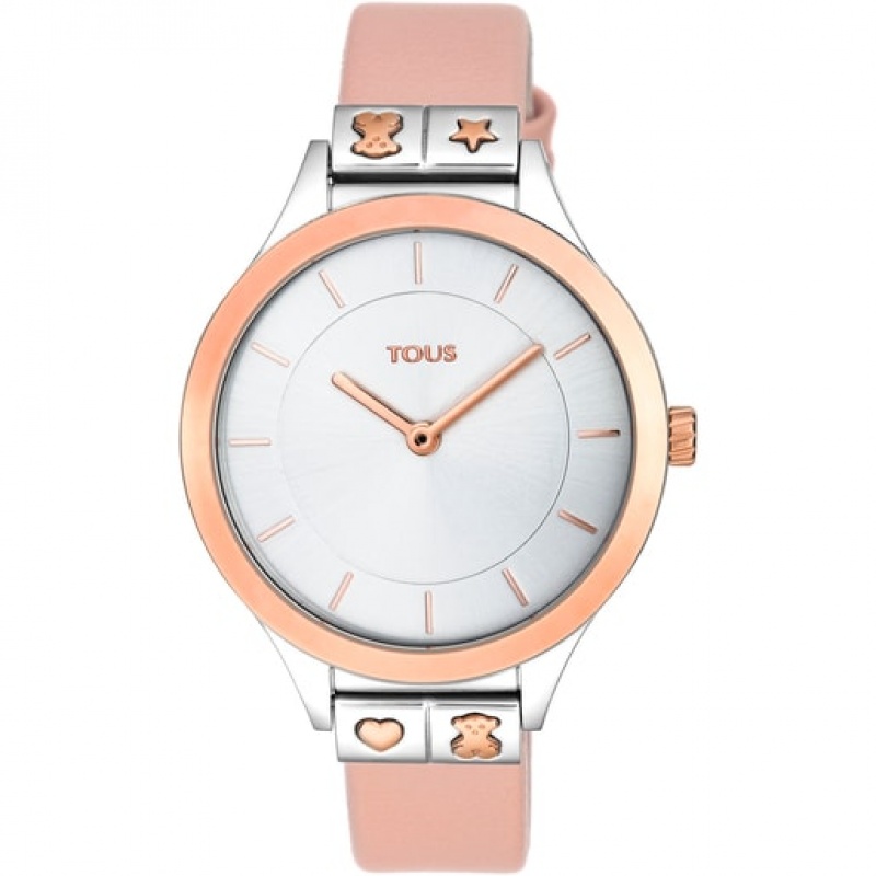 Tous Steel Lord With Nude Leder Riemen Uhren Beige | Österreich-CBQZMW269