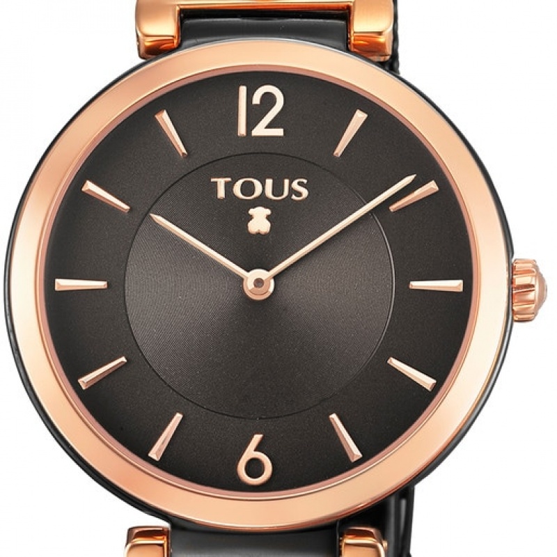 Tous Steel Mesh Uhren Schwarz | Österreich-PNEHYS476