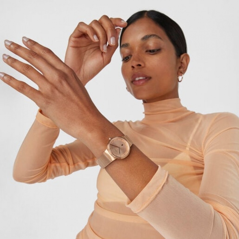 Tous Steel Rond Mesh Uhren Rosa Gold | Österreich-PUHMVF970